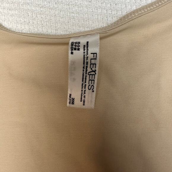 Flexees Wear Your Own Bra Camisole Shapewear Beige XS-S-M - Picture 3 of 3